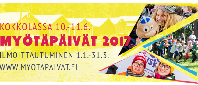 Myötäpäivät Kokkolassa 10.-11.6.2017
